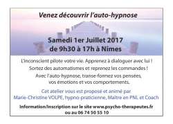 Atelier Auto-hypnose